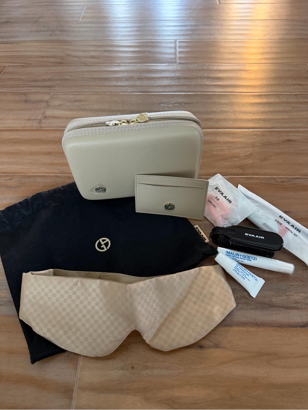 Giorgio Armani x Eva Air Business Class Amenity Kit NEW